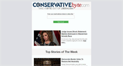 Desktop Screenshot of conservativebyte.com